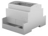 Carcasa Sina DIN ITALTRONIC Gri 4 Module ABS Policarbonat 4M XTS Modulbox XTS