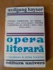 OPERA LITERARA - WOLFGANG KAYSER