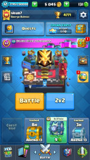 vand cont de clash royale foto