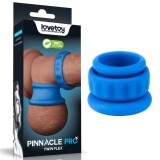 Set 2 Inele de Penis Pinnacle Pro Twin Flex, Silicon, Albastru