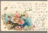 CPIB 23943 - CARTE POSTALA - FELICITARE - FLORI, GERMANIA, CIRCULATA, 1902, STAMPILA, TIMBRU, Printata