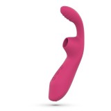 Stimulare clitoris - Crushious Cyrano Stimulator Clitoridian Reincarcabil Moduri de Suctiune si Vibratie pentru Orgasme de Poveste