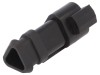 Conector cablu BULGIN 3 pini, IP68, PX0, Negru, Montare pe cablu, Dimensiune pini 16