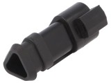 Conector cablu PX0 3 pini negru