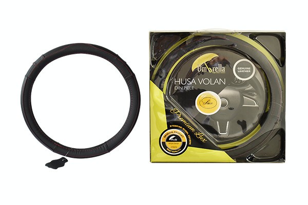 HUSA VOLAN PIELE NATURALA BLACK