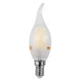 Bec E14 cu filament LED 4W 2700K alb cald sticla mata V-TAC, Vtac