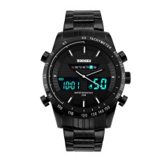 Ceas de barbati Army SKMEI 1131 Dual Time analog si digital, Cronograf resigilat foto