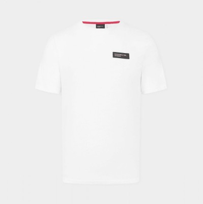 Porsche Motorsport tricou de bărbați Small Logo white 2024 - S foto