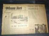 ZIARUL ROMANIA LIBERA 19 IANUARIE 1965