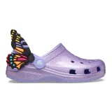 Saboti Crocs Classic Toddler IAM Butterfly Clog Mov - Mystic Purple