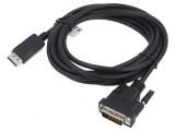 Cablu adaptor DisplayPort 1.2 3m negru