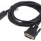 Cablu adaptor DisplayPort 1.2 3m negru