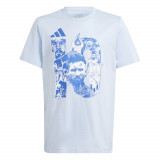 Lionel Messi tricou de copii MESSI Graphic white - 134, Adidas