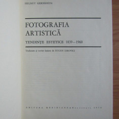 HELMUT GERNSHEIM - FOTOGRAFIA ARTISTICĂ - TENDINȚE ESTETICE 1839 - 1960