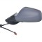 Oglinda exterioara Peugeot 407, 05.04-12.10, partea Stanga, culoare sticla culoare albastra , sticla convexa, cu carcasa grunduita, cu incalzire , aj