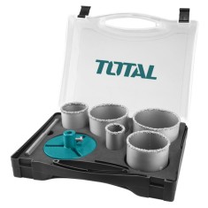 Set carote TOTAL pentru zidarie 33mm, 53mm, 67mm, 73mm, 83mm