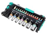 Kit capete tubulare WERA: imbus, plată, Torx&reg;, Torx&reg; protejat
