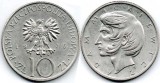 Polonia 1975 - 10 zloty, circulata