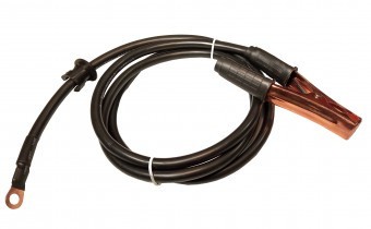 Cablu borne redresor DFC, 1x25mmp, 2m, cleste minus foto