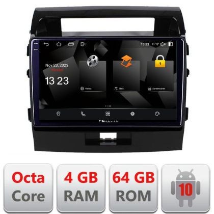 Navigatie Toyota LandCruiser 2008-2015 5510-381 Android Octa Core 720p 4+64 DSP 360 camera carplay android auto v1 CarStore Technology