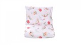 Lenjerie patut gradinita 5 piese bumbac 100% model Flori de bumbac
