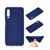 Husa Telefon Silicon Samsung Galaxy A7 2018 a750 Matte Dark Blue