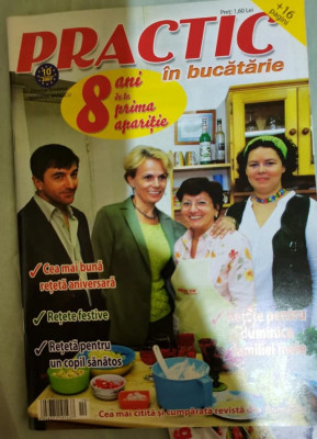 revista Practic in bucatarie 10/2007 foto