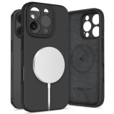 Cumpara ieftin Husa Iphone 16 Pro Tech-Protect Liquid Silicone Magsafe negru