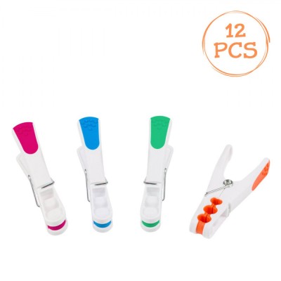 C&amp;acirc;rlige Rufe, Softgrip, Multicolor, Lungime 9cm, Set 12 Bucăți foto