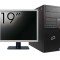 Pachet Calculator Fujitsu Siemens P720, Intel Core i3-4130 3.40GHz, 4GB DDR3, 500GB SATA, DVD-ROM + Monitor 19 Inch NewTechnology Media