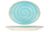 Bonna Placa de service - Aqua - Por&Aring;&pound;elan - 36x28 cm - set de 2