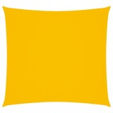 Cumpara ieftin Parasolar, galben, 5x5 m, tesatura oxford, patrat