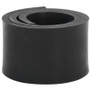 VidaXL Margine de cauciuc pentru plug de zăpadă negru 120x8x1 cm