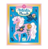 Cumpara ieftin Set creativ cu margele Djeco - Animale si flori