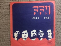 ffn zece pasi album 1976 disc vinyl lp muzica hard prog rock STM EDE 01184 VG