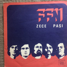 ffn zece pasi album 1976 disc vinyl lp muzica prog hard rock STM EDE 01184 VG