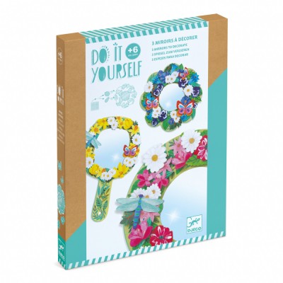 Joc creativ DIY Oglinzi inflorate, Djeco foto