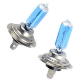 Set 2 Becuri auto Xenon effect, H7, 12V, 55W, 4500K