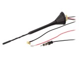 Antena Auto 4CARMEDIA 0,23m AM/DAB/FM cu Amplificator 10dB 12VDC și Cablu 5m