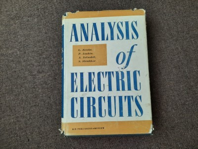 ANALYSIS OF ELECTRIC CIRCUITS G.ZEVEKE,P.IONKIN /MIR PUBLISHERS foto