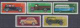 URSS RUSIA 1975 AUTOVEHICULE PRODUCTIE PROPRIE SERIE MNH