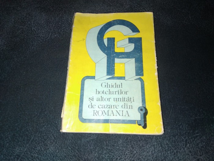 GHIDUL HOTELURILOR SI ALTOR UNITATI DE CAZARE DIN ROMANIA