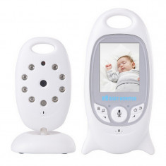 Baby monitor digital, display 2 inch, LCD, senzor temperatura foto