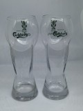 Set 2 pahare de colectie Carlsberg. Finala cupei Uefa.
