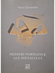 Matei Simandan - Medieri normative ale socialului (Editia: 2005) foto