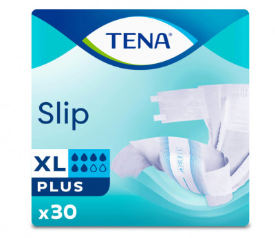 Scutece pentru incontinenta adulti, Tena Slip Plus, marime XL, 30 bucati foto