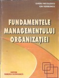 Fundamentele managementului organizatiei - Ovidiu Nicolescu