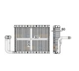 Evaporator aer conditionat Bmw 6/ Gran Coupe F06/F12/F13 2011-, Seria 5 F10/F11 2010-, Seria 5 Gt F07 2009-, Seria 7 F01/F02 2008-, 245x300x48mm, Rap, Rapid