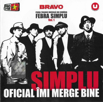 CD Simplu &amp;lrm;&amp;ndash; Oficial &amp;Icirc;mi Merge Bine (Febra Simplu Vol. 1) original foto