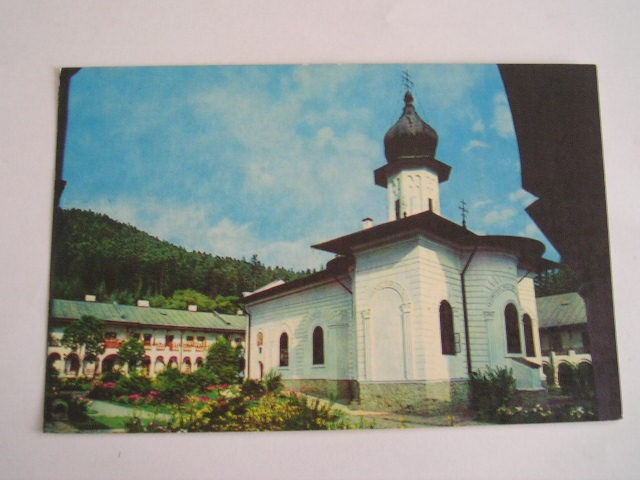 QW25 MS - Carte postala - tematica manastiri - vedere - Manastirea Agapia 1